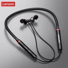 هدفون بی سیم لنوو مدل HE05X نسخه اصل Lenovo Wireless Headphones- مشکی 