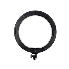 رینگ لایت مدل LJJ-33 رنگ نوری (RGB) به همراه 3 پایه قابل تنظیم ارتفاع