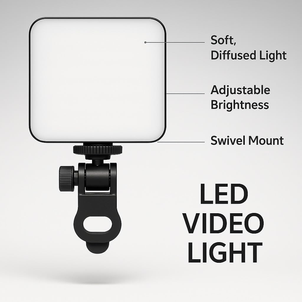 لامپ تولید محتوا دارای سه رنگ نوری (سفید - زرد -نچرال) ضمانت اصالت و سلامت کالا 