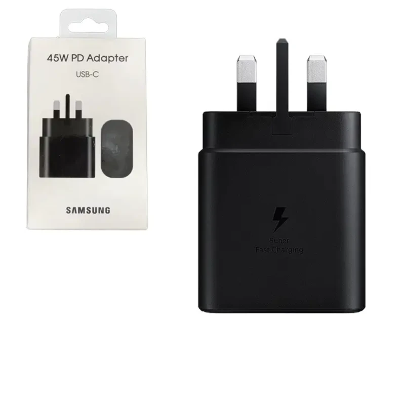 کلگی شارژر دیواری سه پین PD و فست تک پورت SAMSUNG مدل  45W  - ویتنام 