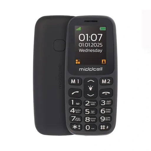 گوشی موبایل میدسل مدل M107 با گارانتی 24 ماهه و 3 ماه گارانتی تعویض (شرکتی)